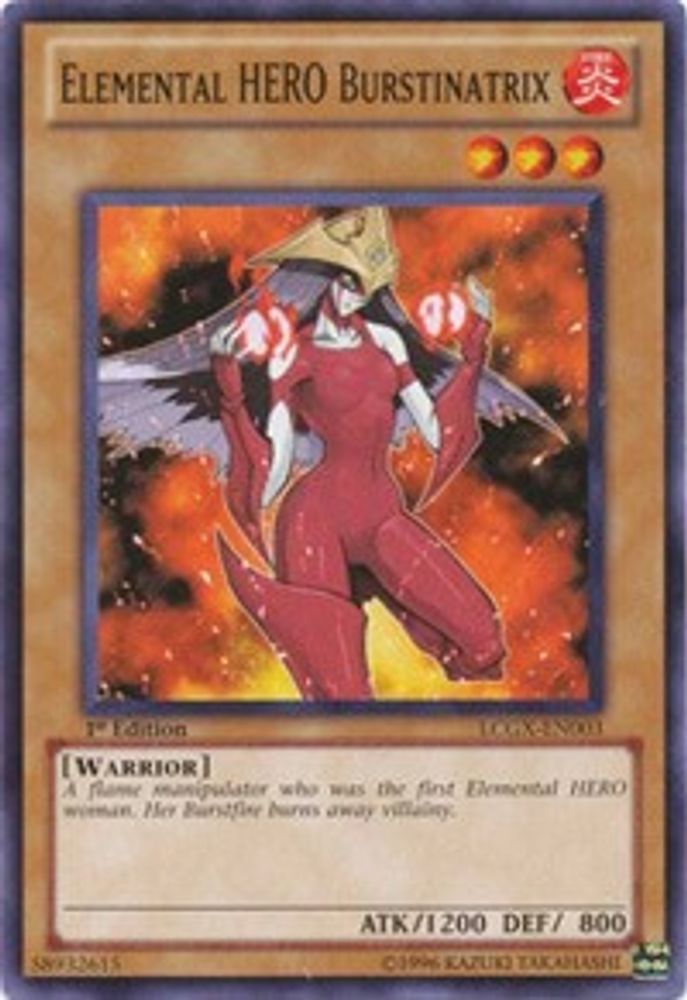 Elemental HERO Burstinatrix (LCGX-EN003) - Common