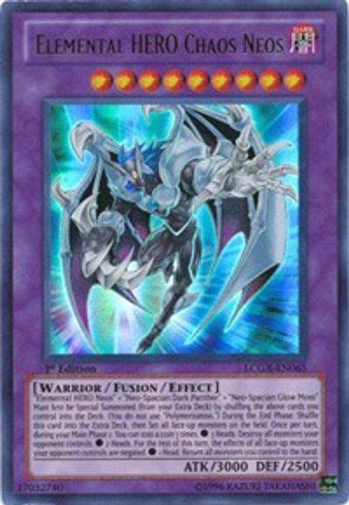 Elemental HERO Chaos Neos (LCGX-EN065) - Ultra Rare