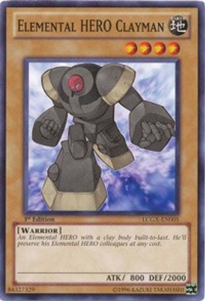 Elemental HERO Clayman (LCGX-EN005) - Common
