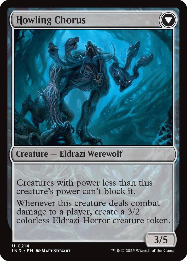 Shrill Howler // Howling Chorus (INR-214) - Innistrad Remastered