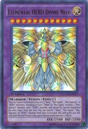 Elemental HERO Divine Neos (LCGX-EN077) - Legendary Collection 2 Unlimited