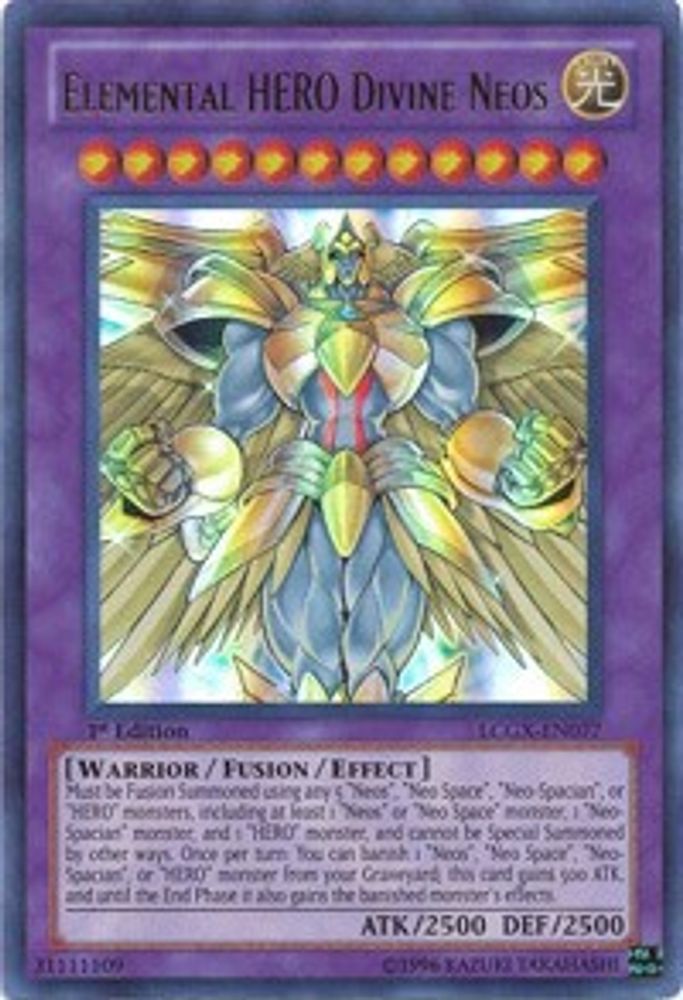 HÉROS Élémentaire Divin Neos [LCGX-EN077] Ultra Rare 