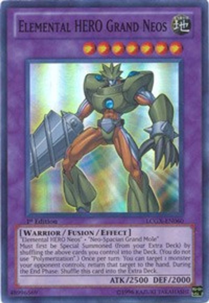 Elemental HERO Grand Neos (LCGX-EN060) - Super Rare