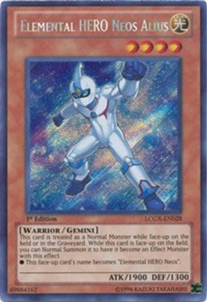 Elemental HERO Neos Alius (LCGX-EN028) - Secret Rare