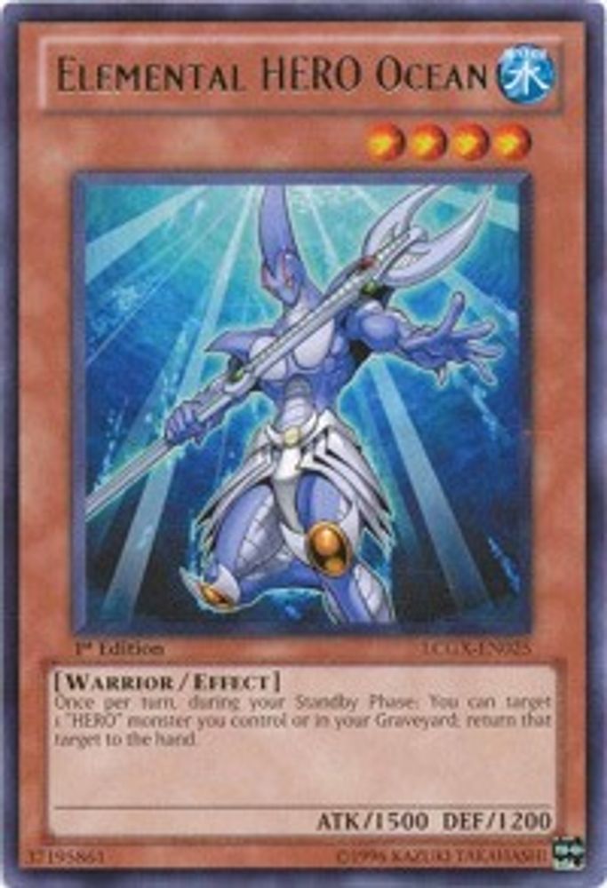 Elemental HERO Ocean (LCGX-EN025) - Rare
