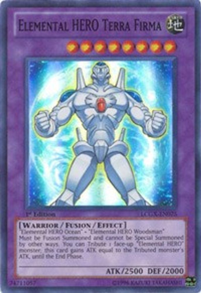 Elemental HERO Terra Firma (LCGX-EN075) - Super Rare