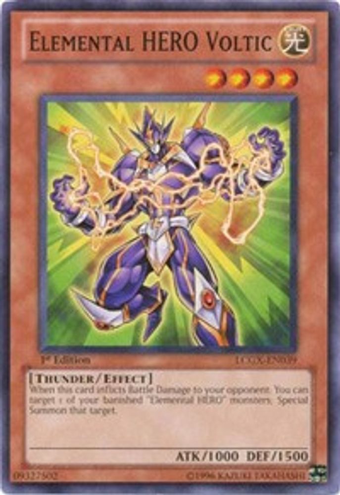 Elemental HERO Voltic (LCGX-EN039) - Common