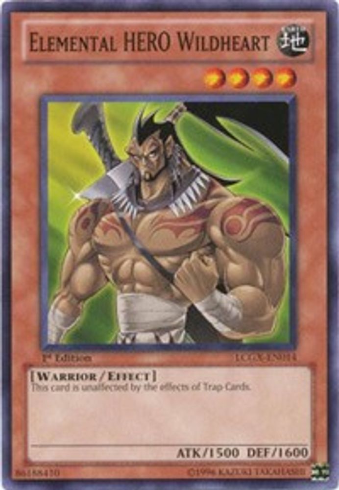 Elemental HERO Wildheart (LCGX-EN014) - Common