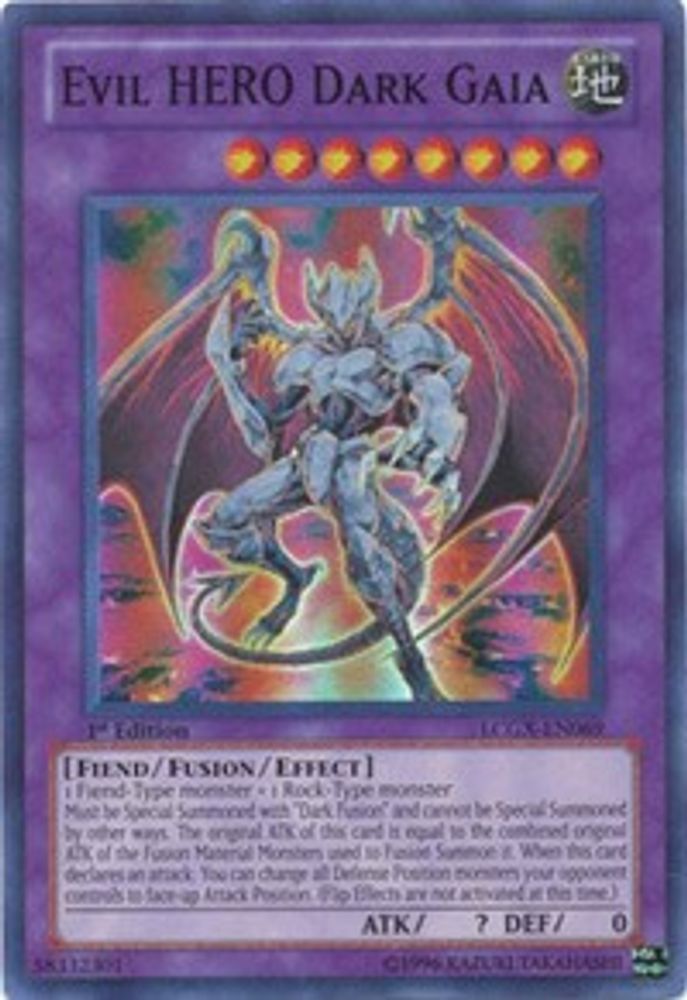 Evil HERO Dark Gaia (LCGX-EN069) - Super Rare
