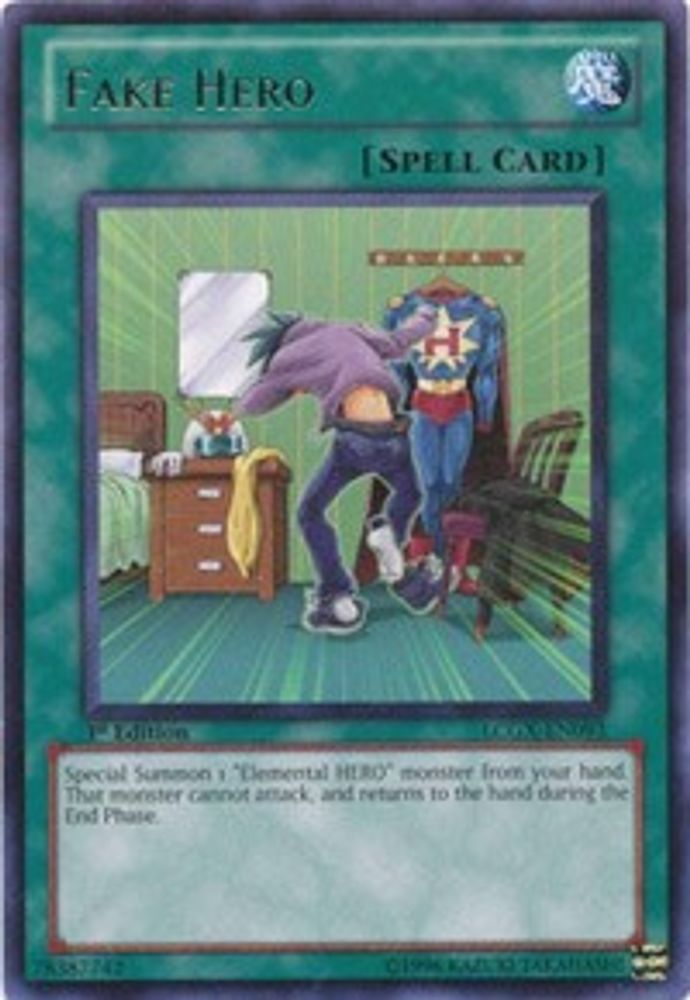 Fake Hero (LCGX-EN093) - Rare