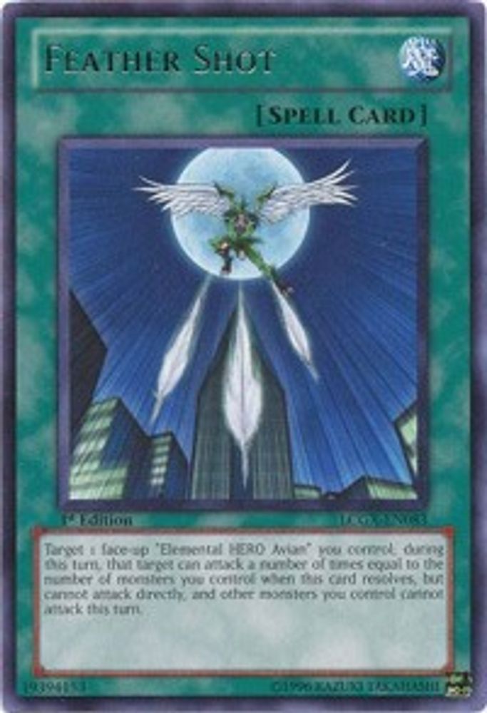 Feather Shot (LCGX-EN083) - Rare