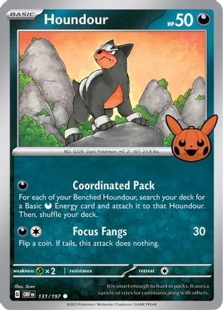 Houndour 131/197  - Common