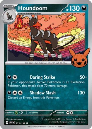 Houndoom 133  - Uncommon