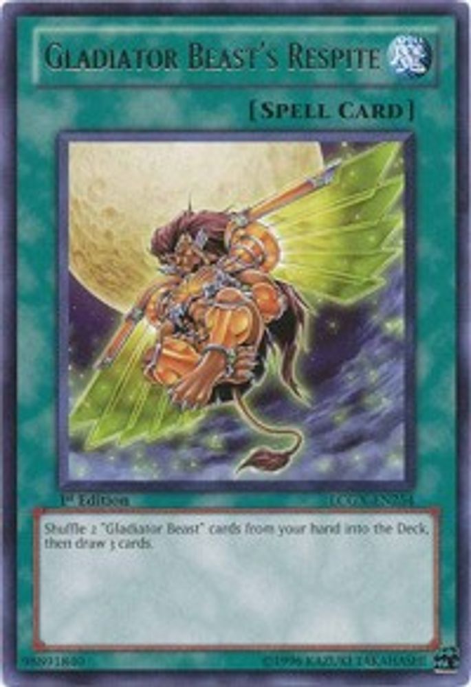 Gladiator Beast's Respite (LCGX-EN254) - Rare
