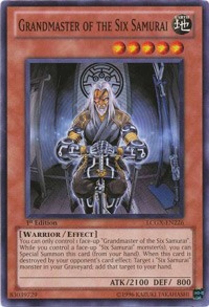 Grandmaster of the Six Samurai (LCGX-EN226) - Common