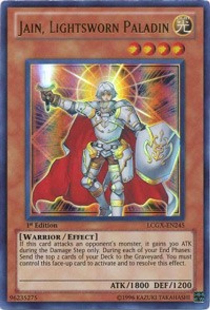 Jain, Lightsworn Paladin (LCGX-EN245) - Ultra Rare