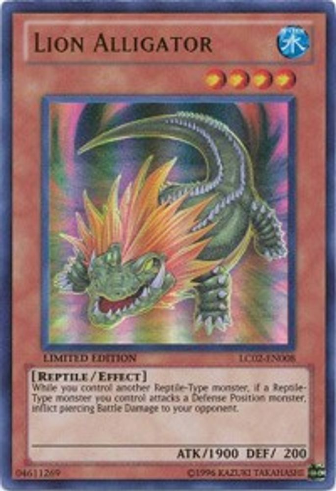 Lion Alligator (LC02-EN008) - Ultra Rare