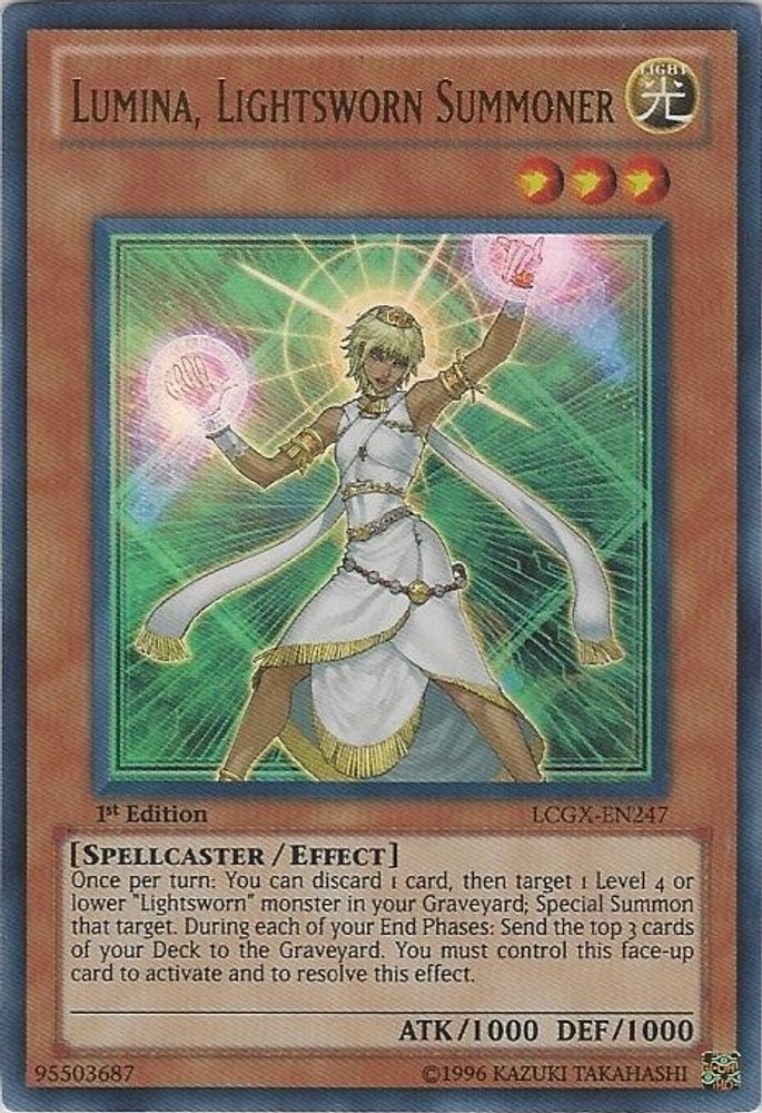 Lumina, Lightsworn Summoner (LCGX-EN247) - Ultra Rare