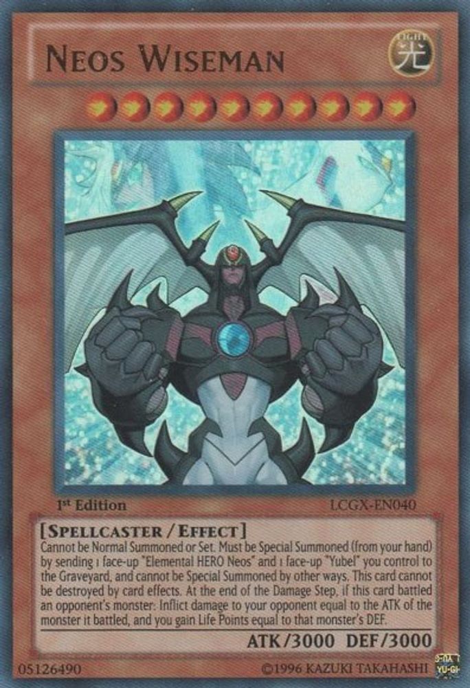 Neos Wiseman (LCGX-EN040) - Ultra Rare