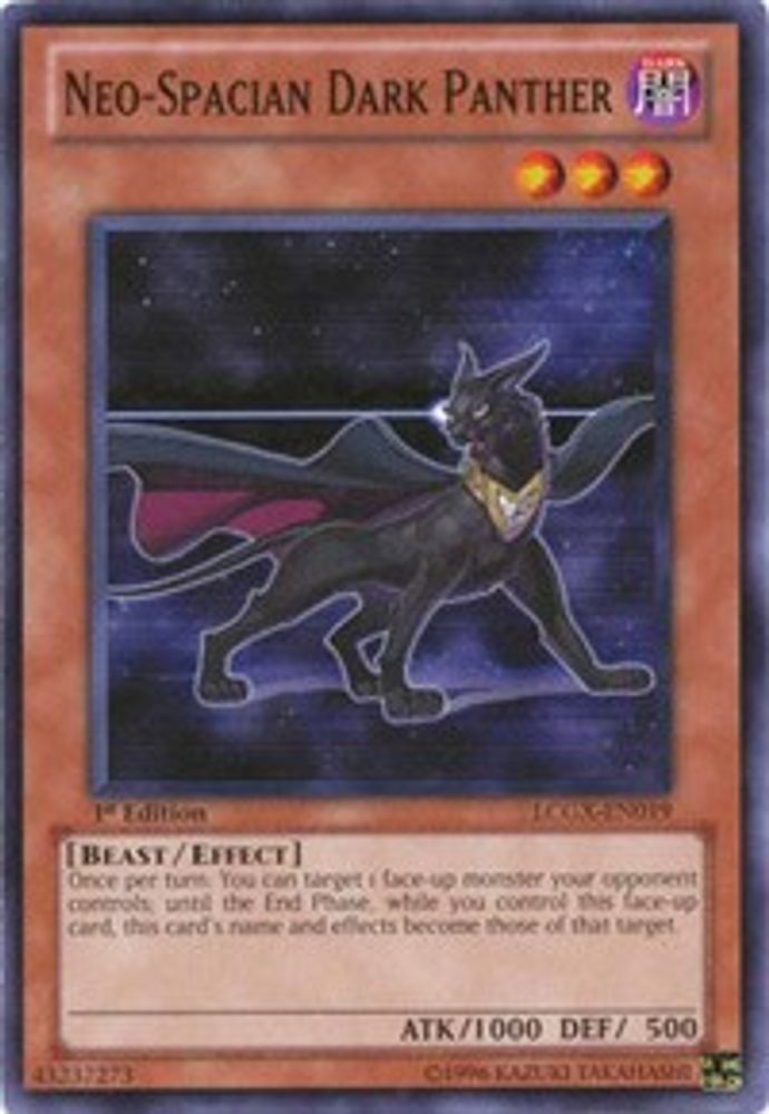 Neo-Spacian Dark Panther (LCGX-EN019) - Common