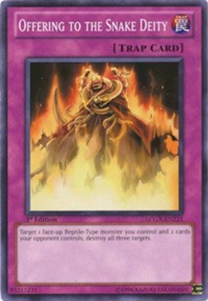 Offering to the Snake Deity (LCGX-EN221) - Common