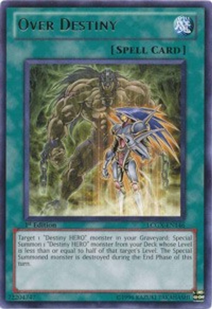 Over Destiny (LCGX-EN146) - Rare
