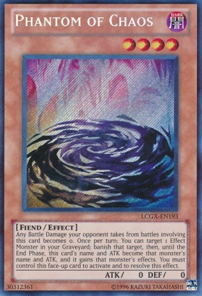 Phantom of Chaos (LCGX-EN193) - Secret Rare