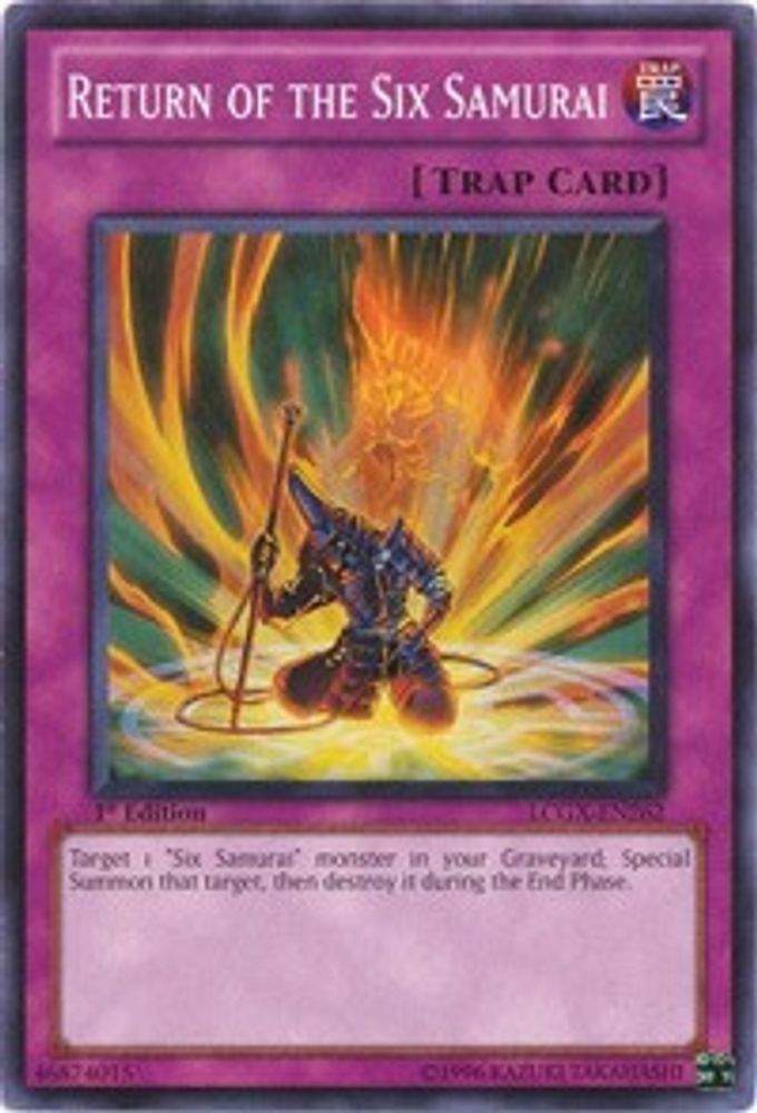 Return of the Six Samurai (LCGX-EN262) - Common
