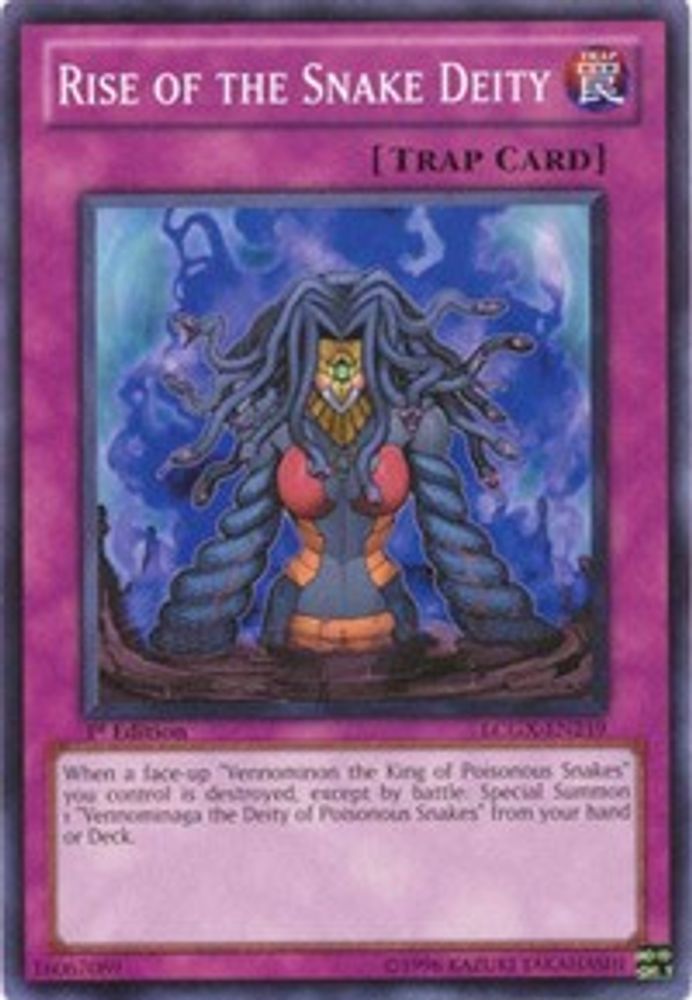 Rise of the Snake Deity (LCGX-EN219) - Common