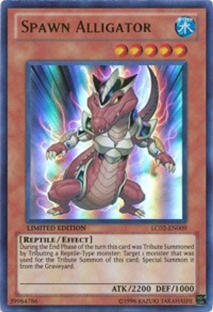 Spawn Alligator (LC02-EN009) - Ultra Rare