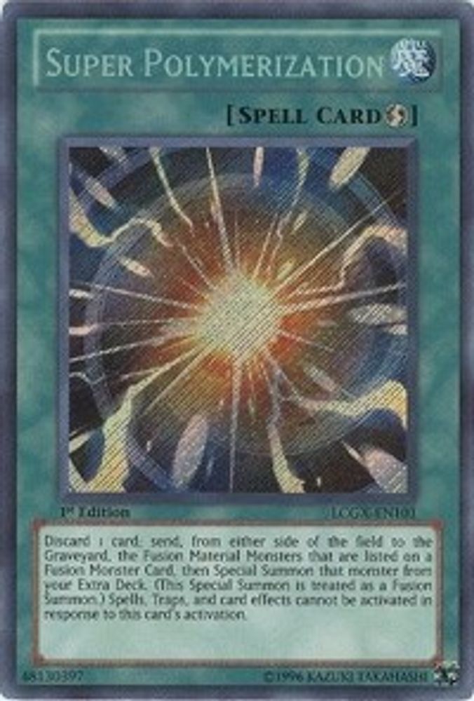Super Polymerization (LCGX-EN101) - Secret Rare