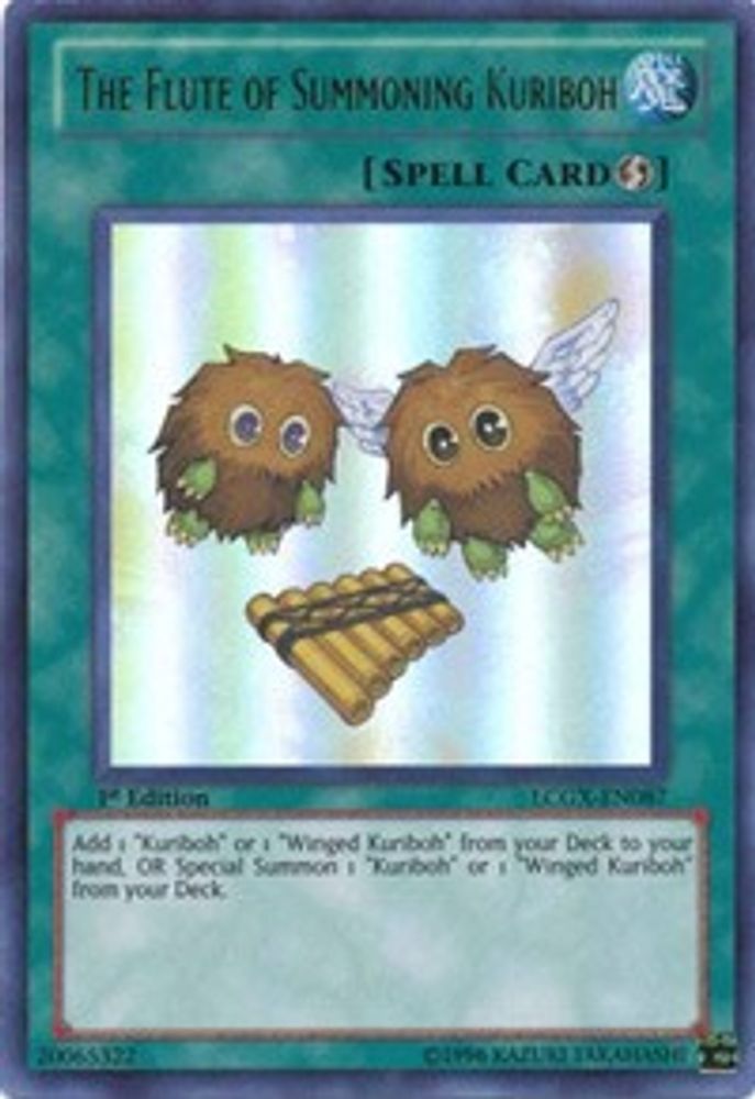 The Flute of Summoning Kuriboh (LCGX-EN087) - Ultra Rare