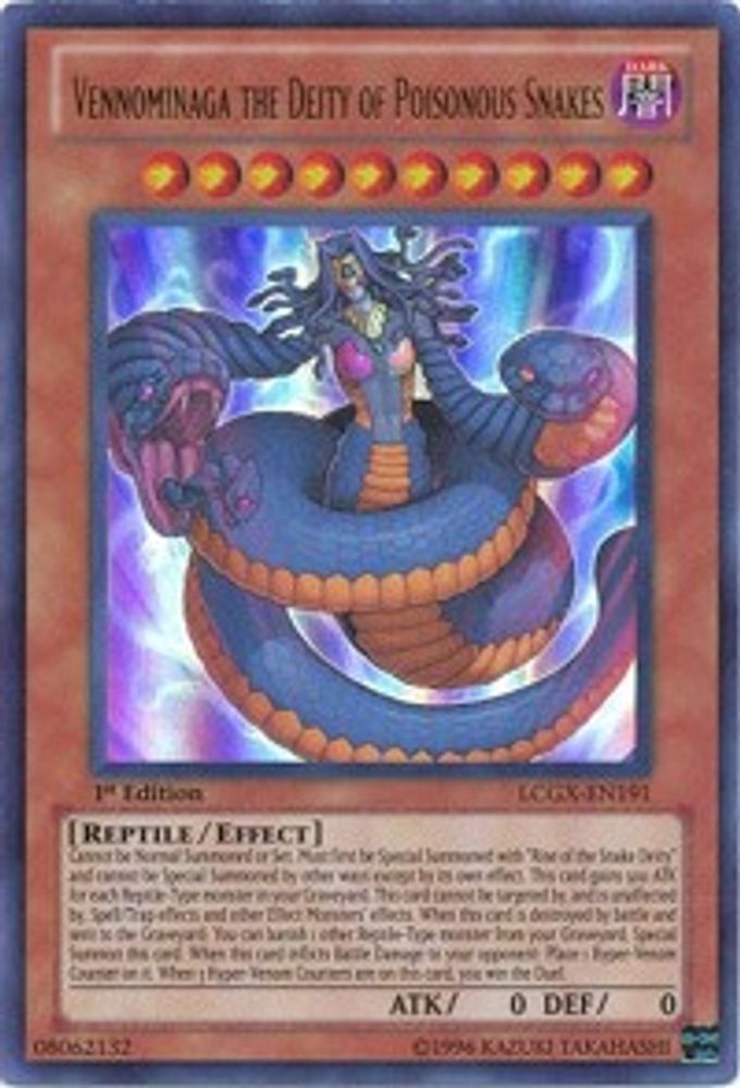 Vennominaga la divinité des serpents venimeux [LCGX-EN191] Ultra Rare 