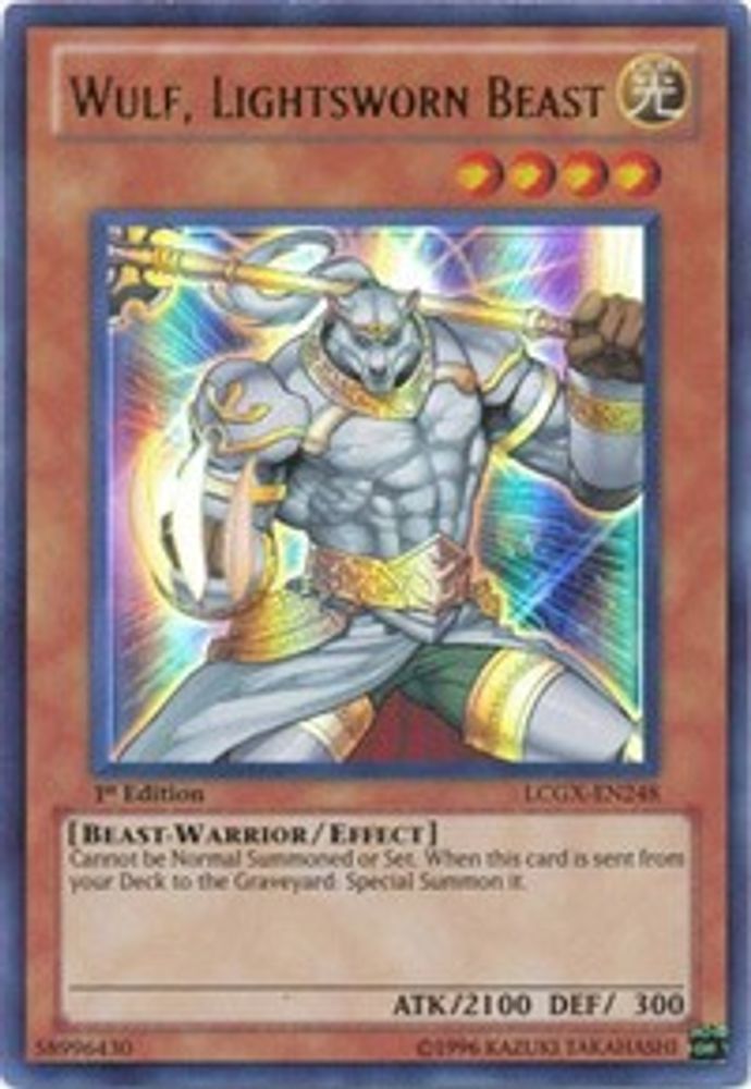 Wulf, Lightsworn Beast (LCGX-EN248) - Ultra Rare