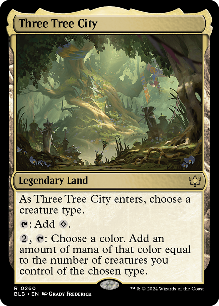 Ville aux trois arbres [Bloomburrow] 