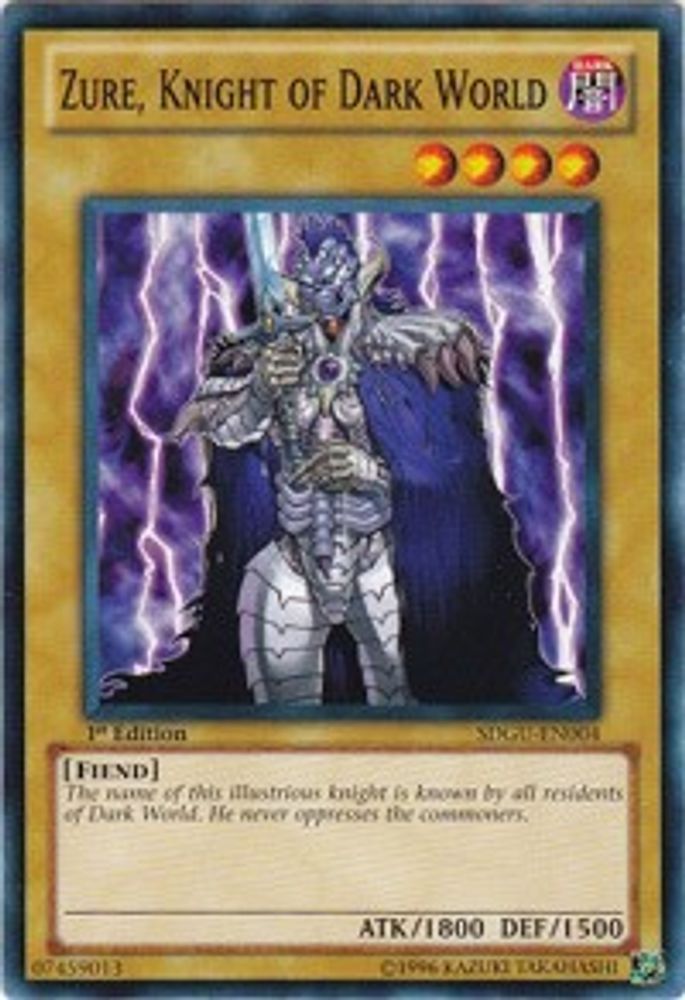 Zure, Knight of Dark World (SDGU-EN004) - Common