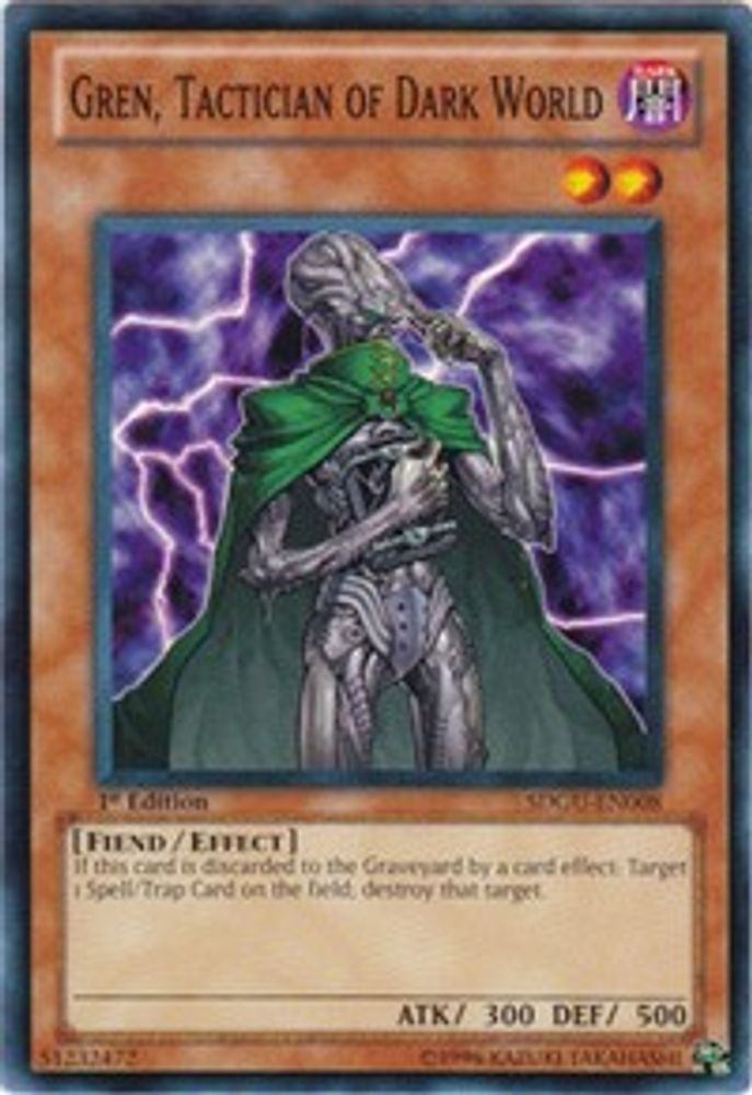 Gren, Tactician of Dark World (SDGU-EN008) - Common