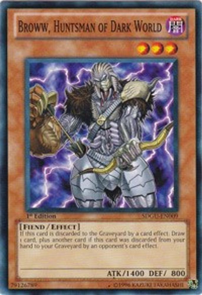 Broww, Huntsman of Dark World (SDGU-EN009) - Common