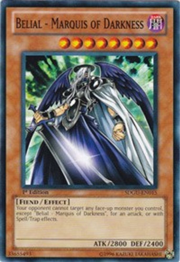 Belial - Marquis of Darkness (SDGU-EN015) - Common
