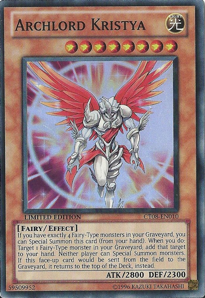 Archlord Kristya (CT08-EN010) - Super Rare