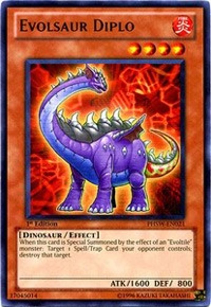 Evolsaur Diplo (PHSW-EN021) - Rare