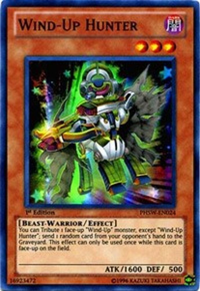 Wind-Up Hunter (PHSW-EN024) - Super Rare