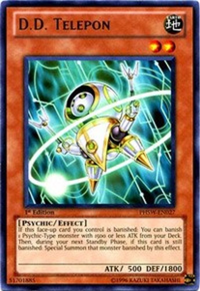 D.D. Telepon (PHSW-EN027) - Rare