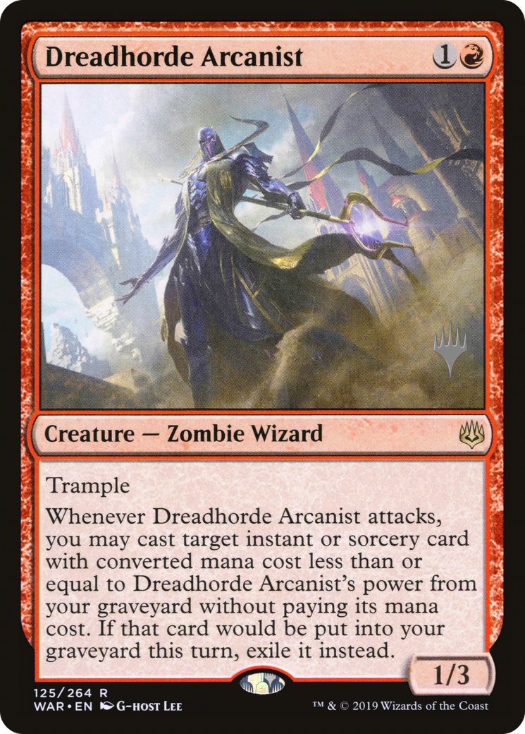 Arcaniste de la Horde de l'effroi (Pack promotionnel) [Promos War of the Spark] 