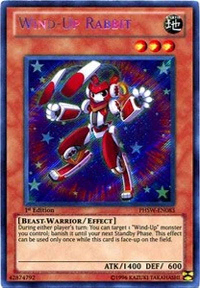 Wind-Up Rabbit (PHSW-EN083) - Secret Rare