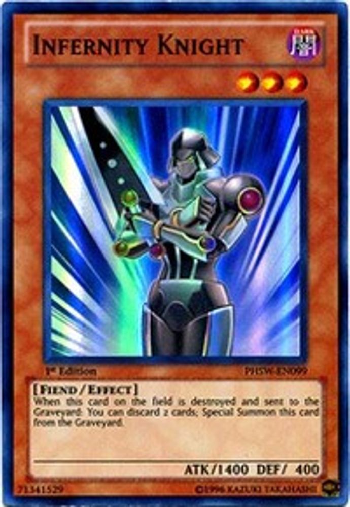Infernity Knight (PHSW-EN099) - Super Rare