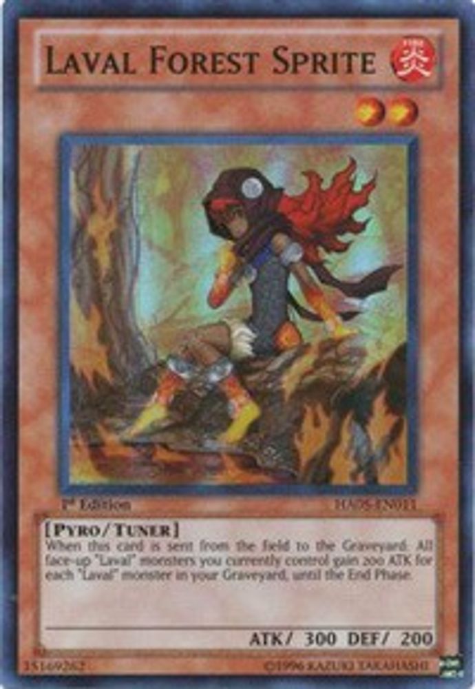 Laval Forest Sprite (HA05-EN011) - Super Rare