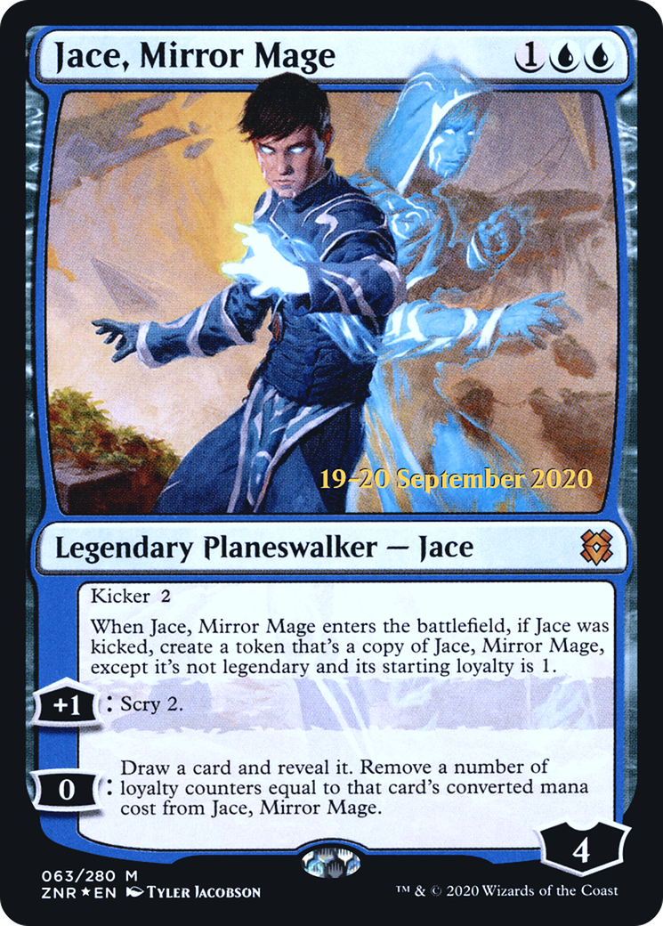 Jace, Mage Miroir [Promos Avant-première de Zendikar Rising] 