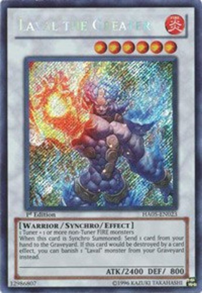 Laval the Greater (HA05-EN023) - Secret Rare