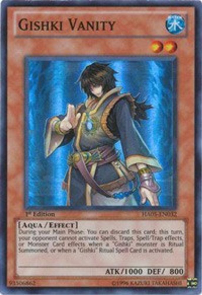 Gishki Vanity (HA05-EN032) - Super Rare